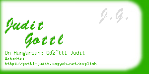 judit gottl business card